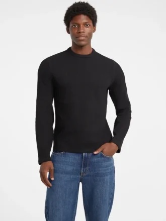 Slim Variegated Rib Tee