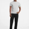 Slim Variegated Rib Tee