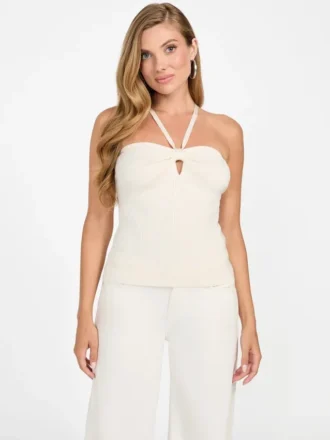 Sofie Ribbed Mirage Top