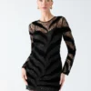 Sonata Sequin Lace Dress