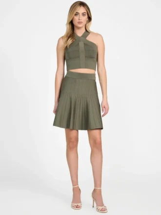 Staci Halter Sweater Top