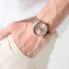 Stainless Steel Analogue Watch 40 Mm