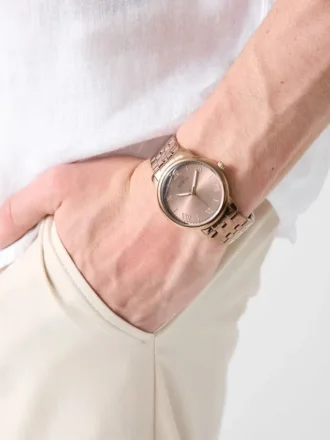 Stainless Steel Analogue Watch 40 Mm