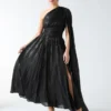 Stephany Pleated Gown
