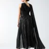 Stephany Pleated Gown