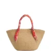 Straw Beach Tote