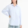Striped Color-Block Shirt