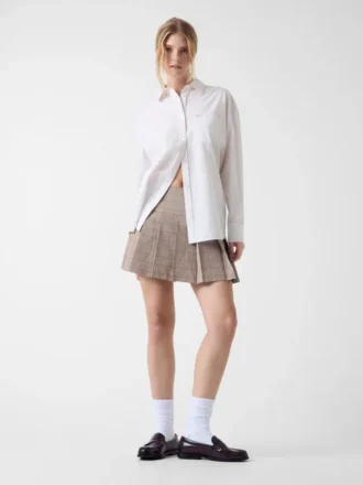 Striped Color-Block Shirt