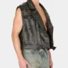 Studded Leather Vest