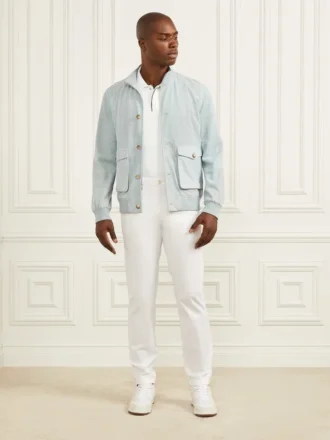 Suede Flight Jacket