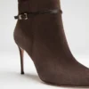 Suede Knee-High Stiletto Boot