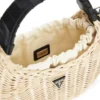 Sveiney Straw Mini Shoulder Bag