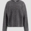 Sylvie Alpaca-Blend Pointelle Sweater