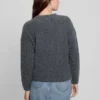 Sylvie Alpaca-Blend Pointelle Sweater
