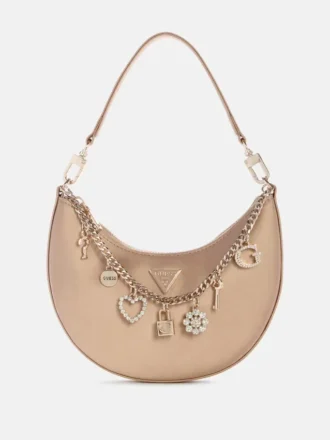 Tasmin Charm Appliqua Hobo Bag