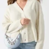 Tasmin Charm Appliqua Hobo Bag