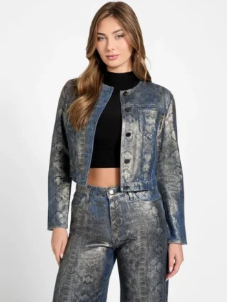 Tersa Snakeskin Jacket
