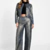Tersa Snakeskin Jacket