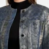 Tersa Snakeskin Jacket