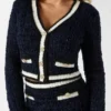 Textured Knit Cardigan