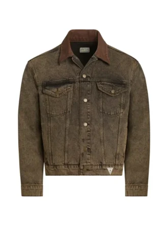 Tinted Denim Trucker Jacket