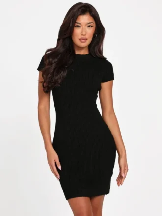 Toki Rib-Knit Sweater Dress
