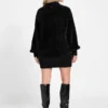 Torri Faux-Fur Tunic Sweater