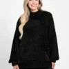 Torri Faux-Fur Tunic Sweater
