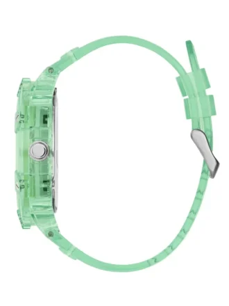 Transparent Green Multifunction Watch