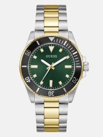 Two-Tone Analog Watch