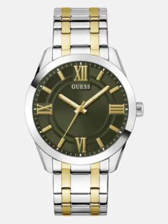 Two-Tone Analog Watch