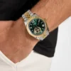Two-Tone Analog Watch