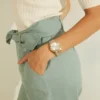 Two-Tone Analog Watch