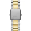 Two-Tone and Green Analog Watch