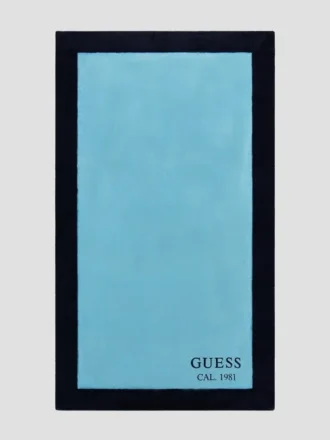 Two-Tone Border Towel