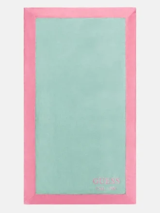 Two-Tone Border Towel