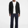 V-Neck Boucle Cardigan