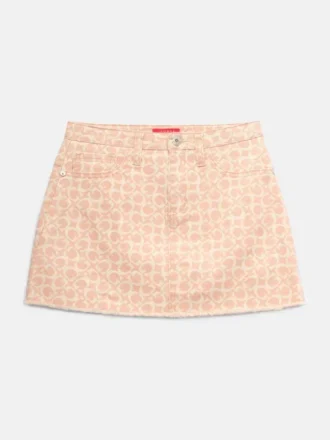 Venus Denim Logo Skirt (7-14)