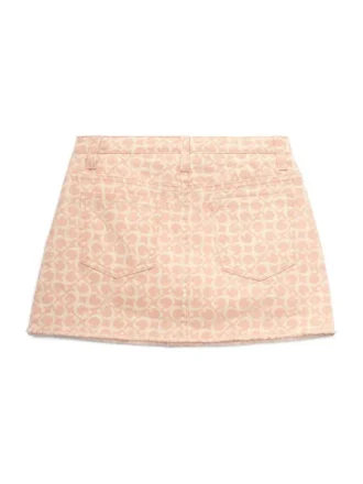 Venus Denim Logo Skirt (7-14)