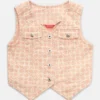Venus Denim Logo Vest (7-14)
