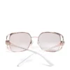 Vera Square Metal Sunglasses