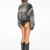 Vintage Cropped Leather Jacket
