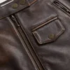 Vintage Leather Skirt