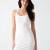 Viscose-Blend Mini Dress