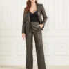 Vixen Faux-Leather Blazer