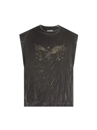 Washed Graphic Muscle Tank