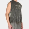 Washed Graphic Muscle Tank