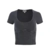 Washed Rib Top