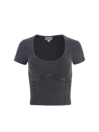 Washed Rib Top