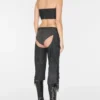 Washed Suede Bandeau